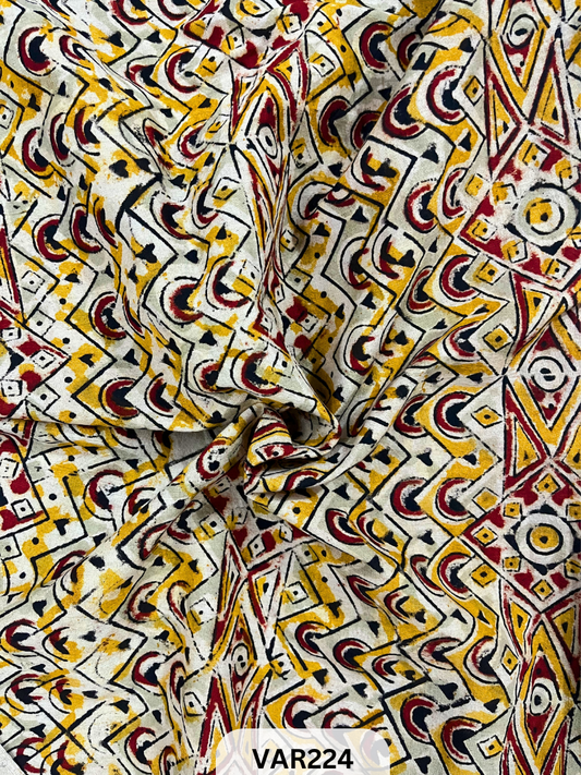 KALAMKARI FABRIC - 1 MTR