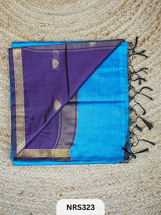 CHANDERI INSPIRED MAHESWARI SAREE