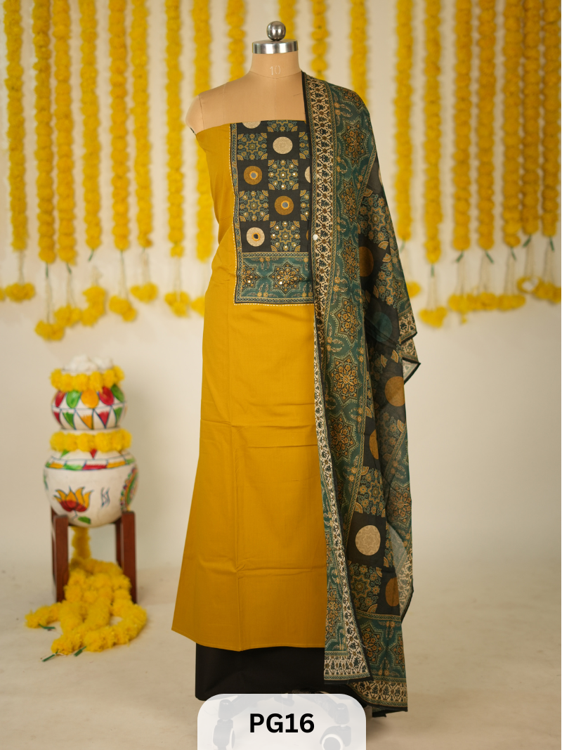 PREMIUM AJARKH SALWAR SUIT