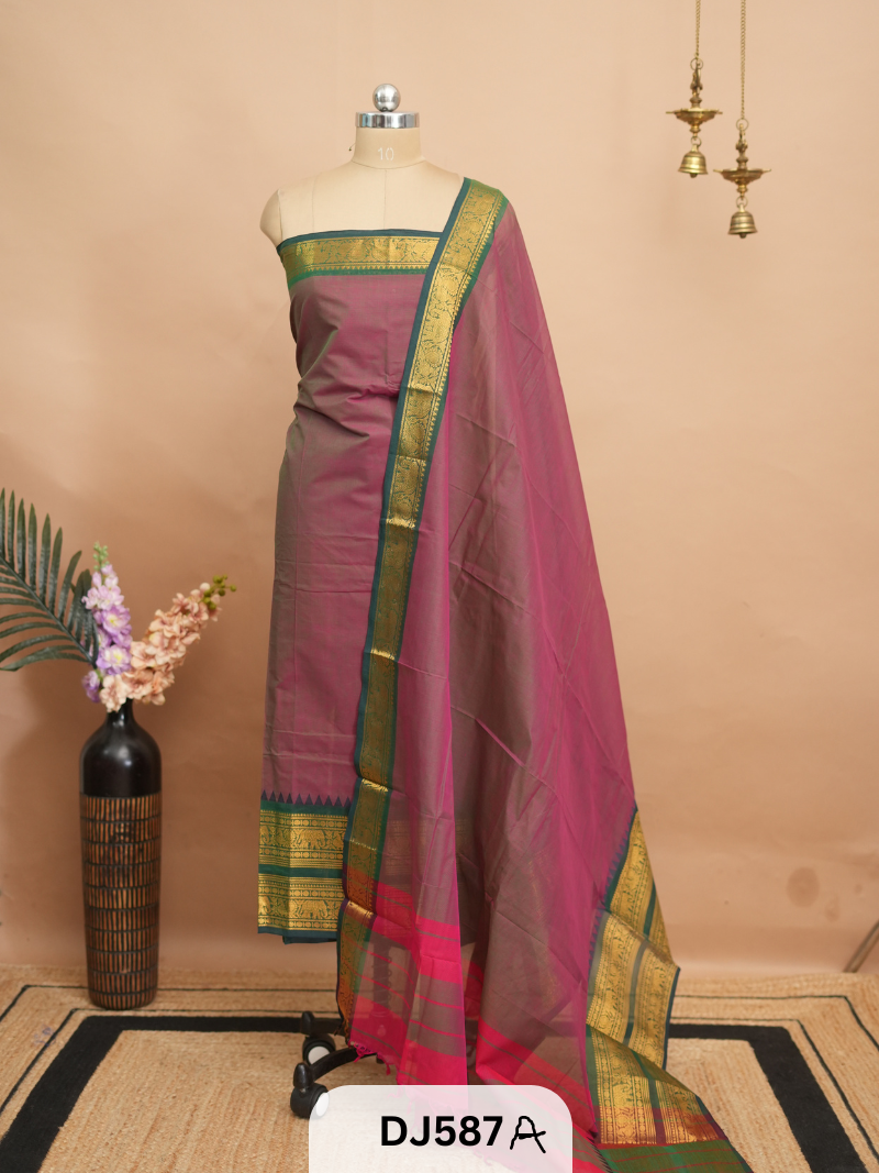 CHETTINAD COTTON SALWAR- 3MTR TOP