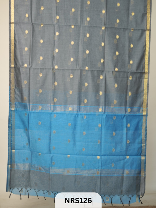 CHANDERI INSPIRED MAHESWARI SAREE