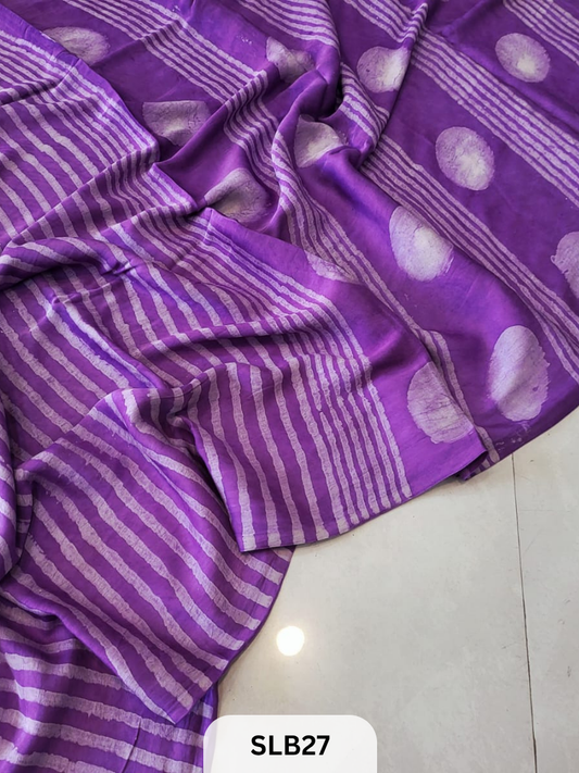 NASPHAL AJRAKH VANASPATHI MODAL HANDBLOCK PRINT SAREE