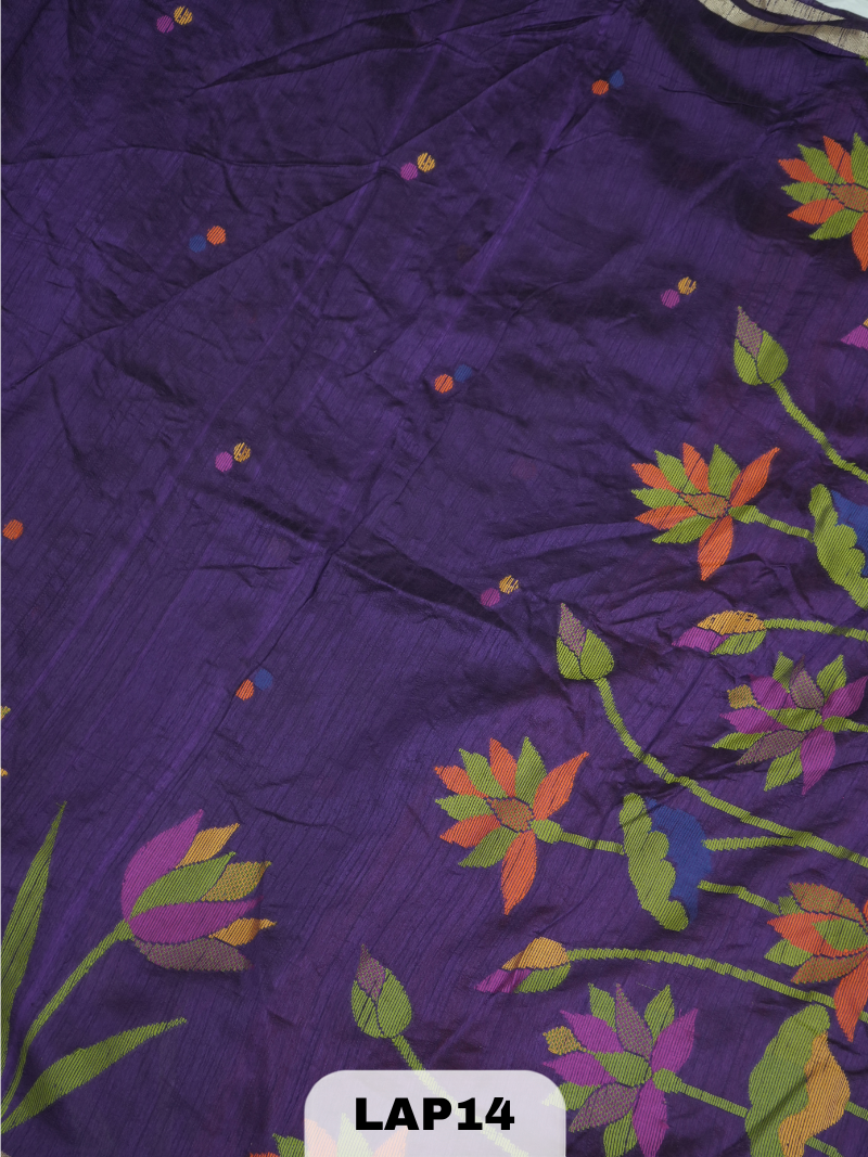 BANARAS PURE RAW SILK JAMDHANI WEAVING SAREE