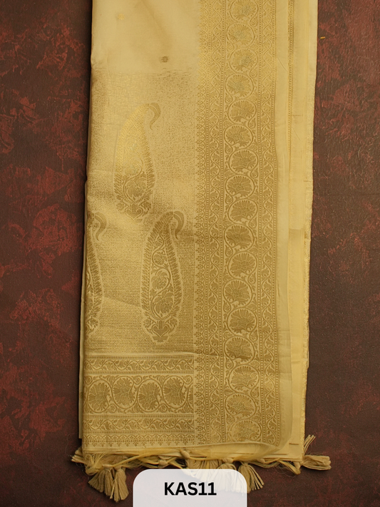 DUPION TUSSAR SAREE