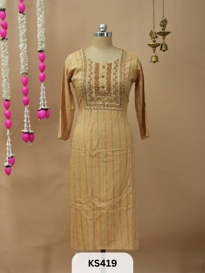 COTTON KURTA LONG TOP