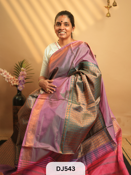 VAAZHAI PATTU SAREE - BANANA PITH