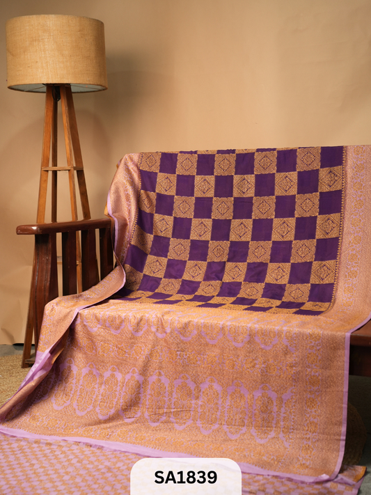 BANARASI MYSORE KHADI GEORGETTE SAREE