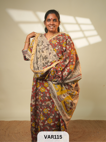 KALAMKARI KOTTA SAREE