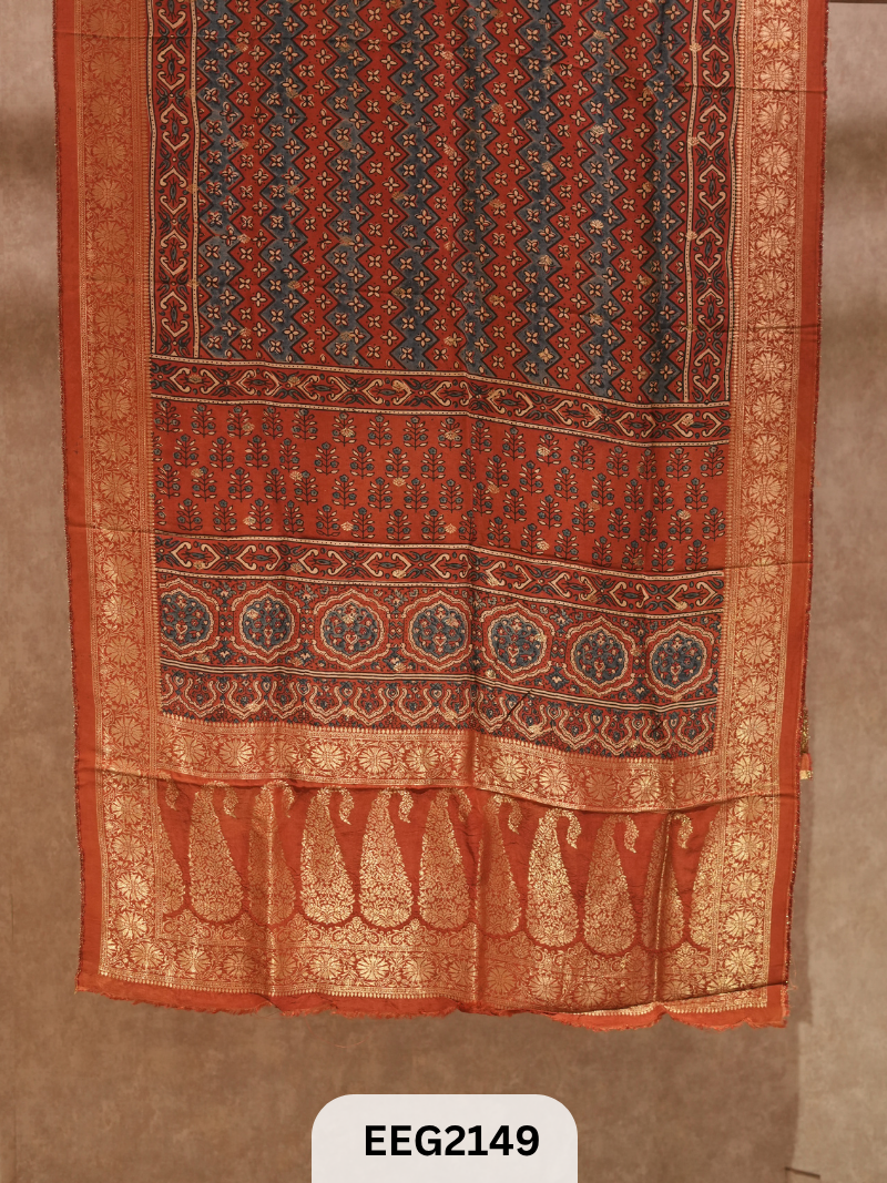 DOLA AJRAKH DUPPATTA