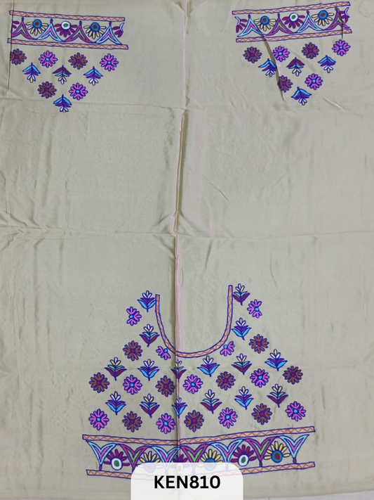 MASHRU HANDWORK BLOUSE PIECE