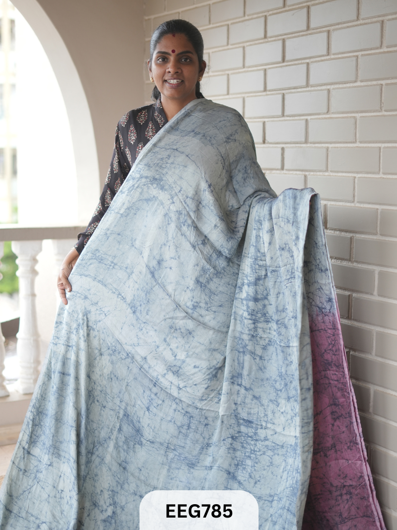BATIK PRINT MODAL SAREE