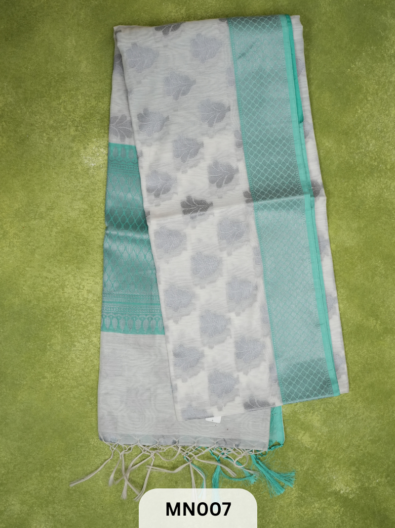 TISSUE LINEN SAREE