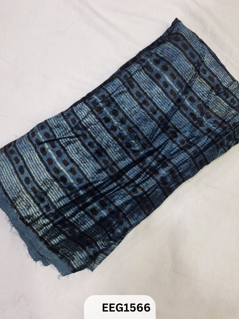 VELVET AJRAKH PRINT FABRIC-1MTR
