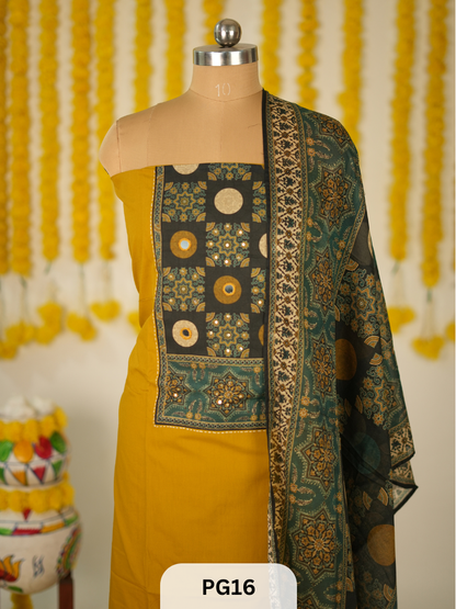 PREMIUM AJARKH SALWAR SUIT