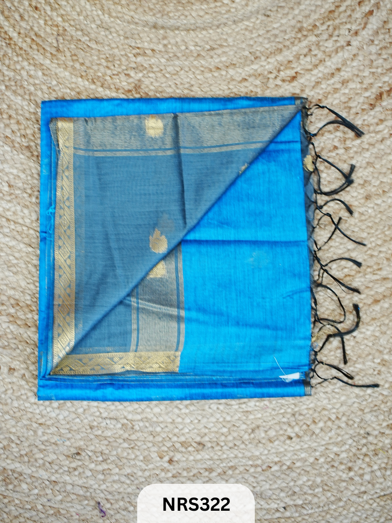 CHANDERI INSPIRED MAHESWARI SAREE