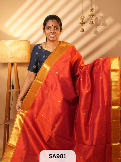 PURE HANDLOOM SILK COTTON SAREE