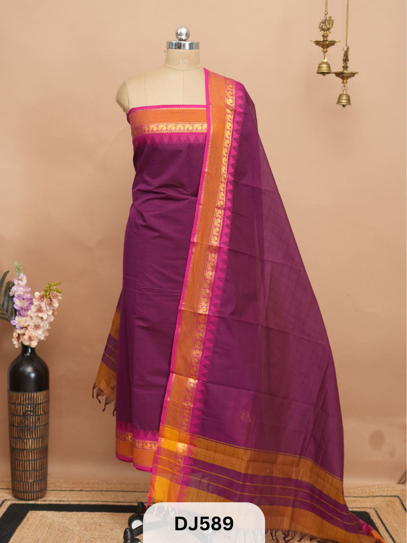 CHETTINAD COTTON SALWAR- 3MTR TOP