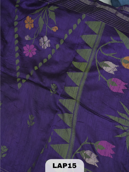 BANARAS PURE RAW SILK JAMDHANI WEAVING SAREE