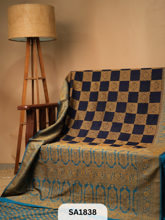 BANARASI MYSORE KHADI GEORGETTE SAREE