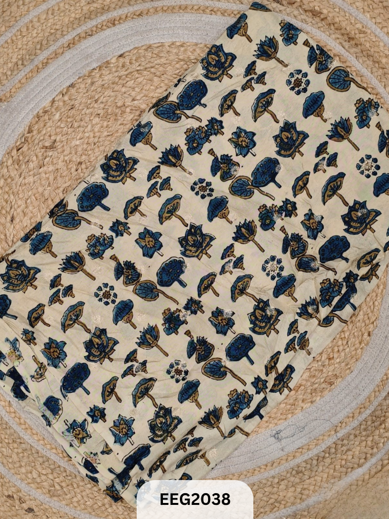 DOLA SILK AJRAKH FABRIC-1MTR