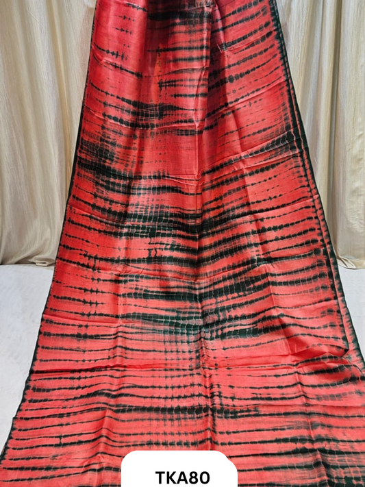Pure Bishnupuri Silk - Shibori work saree