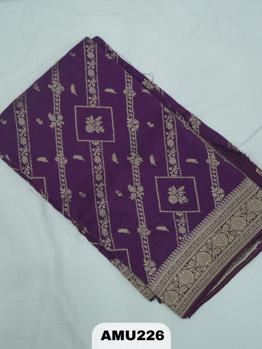 BANARAS RUSSIAN SILK SAREE WITH PRINTED