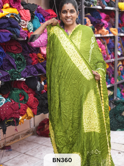 MODAL GAJI - SHIBORI WORK SAREE