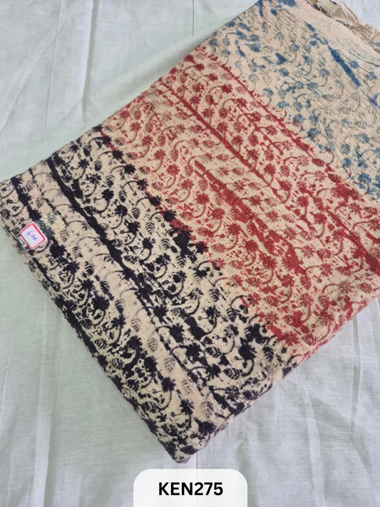 HAKOBA NATURAL HANDBLOCK PRINT-1 MTR