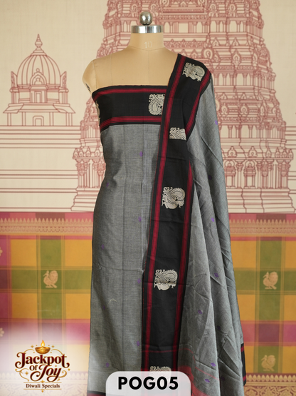 Narayanpet 2 Pcs salwar set-Top-4.50 mtr