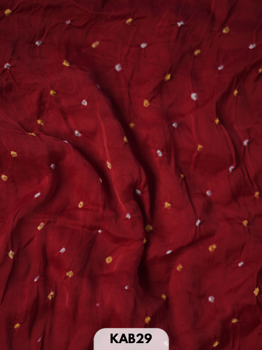 MODAL BHANDHINI FABRIC - 1 MTR
