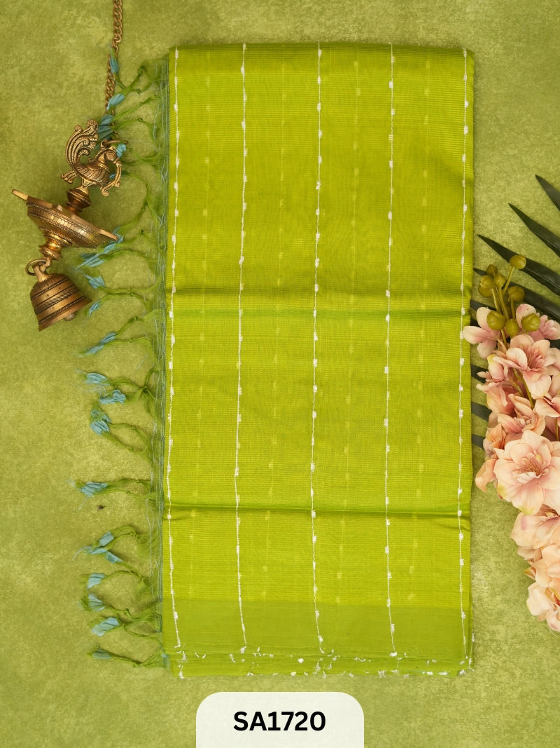 HANDLOOM MANGALAGIRI JUTE SILK