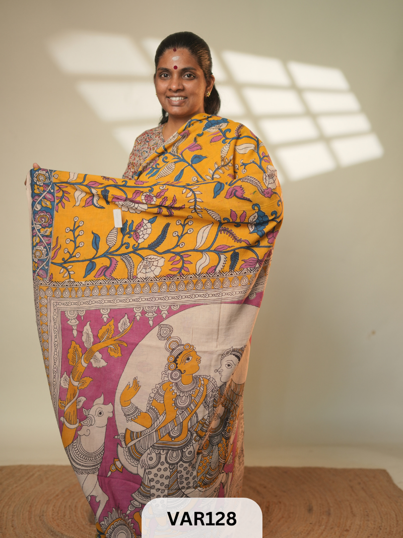 KALAMKARI COTTON SAREE