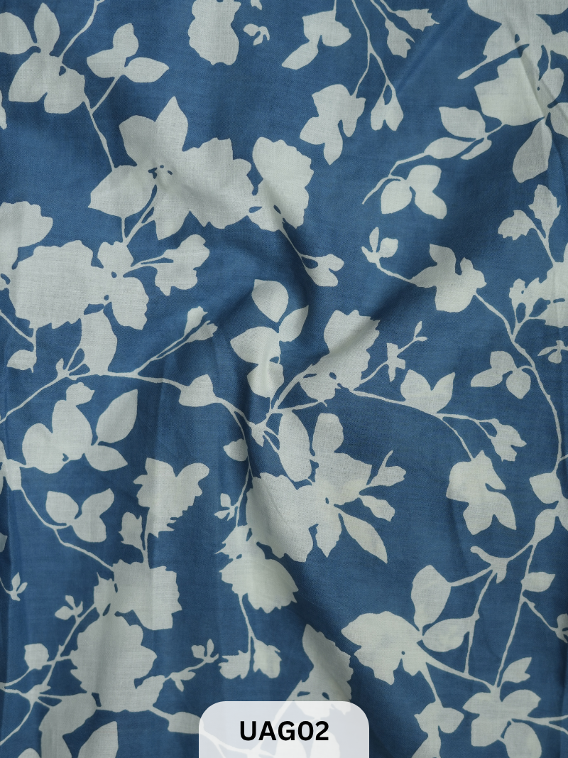 JAIPUR COTTON FABRIC - SCREEN PRINT 1 MTR