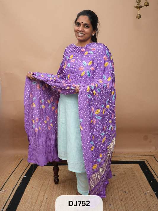BANDHANI MULTI COLOUR DUPATTA