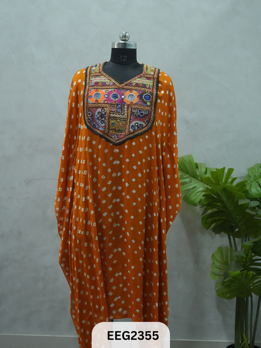 KUTCH PATCHWORK BHANDHEJ MODAL KHUFTAN-FREE SIZE