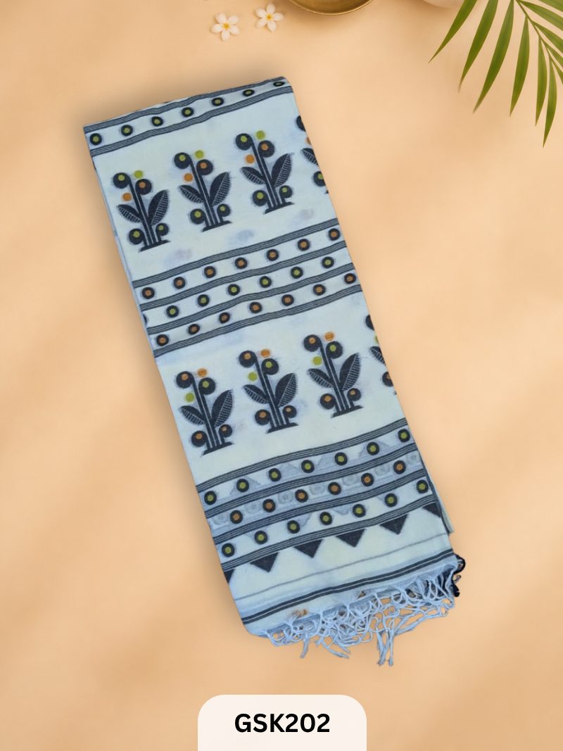 Jamdani Powerloom Weave