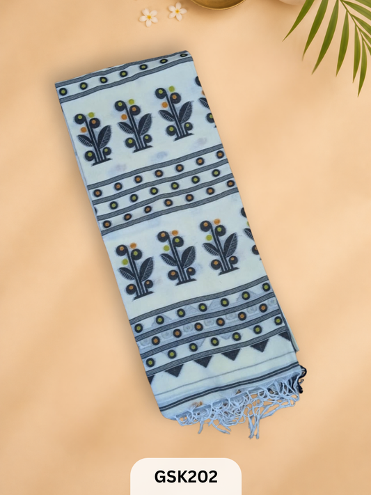Jamdani Powerloom Weave