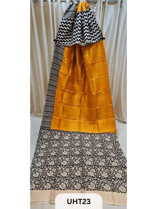 PURE MURSHIDABAD HANDPAINTED SAREE