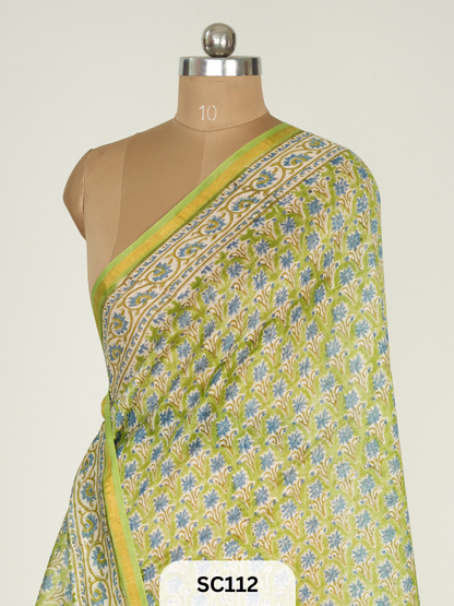 CHANDERI SILK SAREE