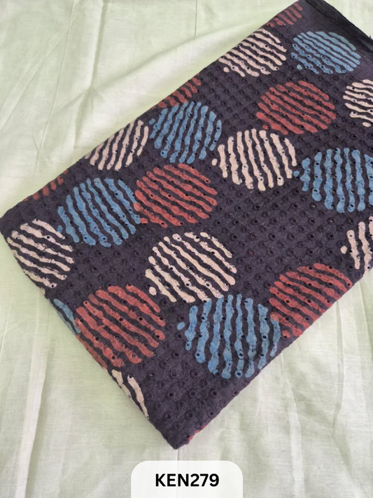 HAKOBA NATURAL HANDBLOCK PRINT-1 MTR