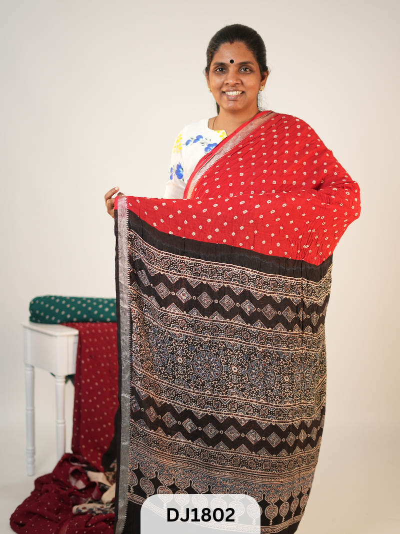 MANGALGIRI BANDHANI SAREE