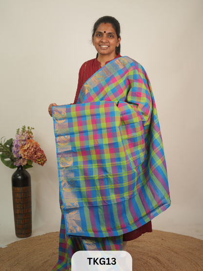 MADRAS KATTAM SAREE