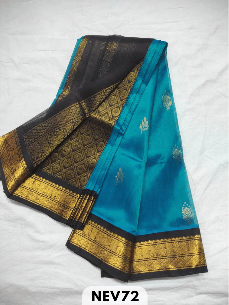 KORVAI BODY BUTTA WITH RICH PALLU SAREE - HANDLOOM