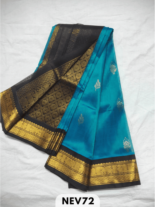 KORVAI BODY BUTTA WITH RICH PALLU SAREE - HANDLOOM