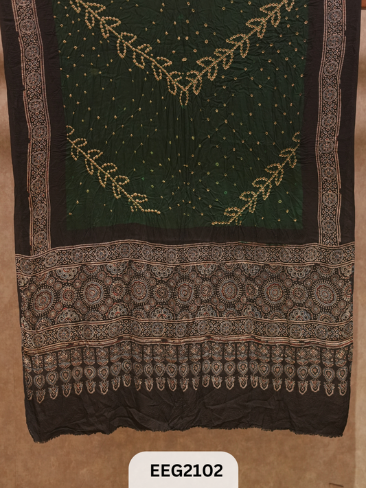 MODAL AJRAKH BHANDHEJ DUPPATTA