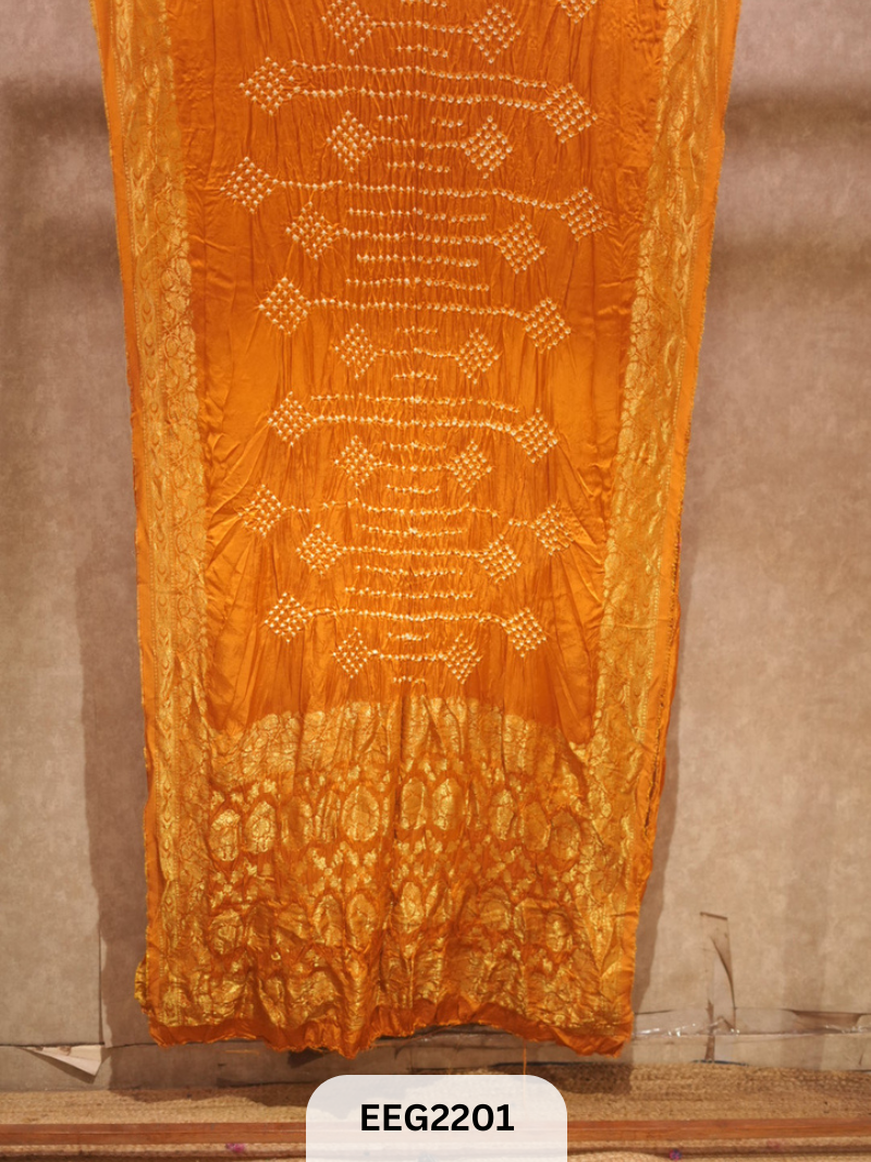 MODAL FUSIOIN SAREE WITH DOLA BORDER - EXCLUSIVE