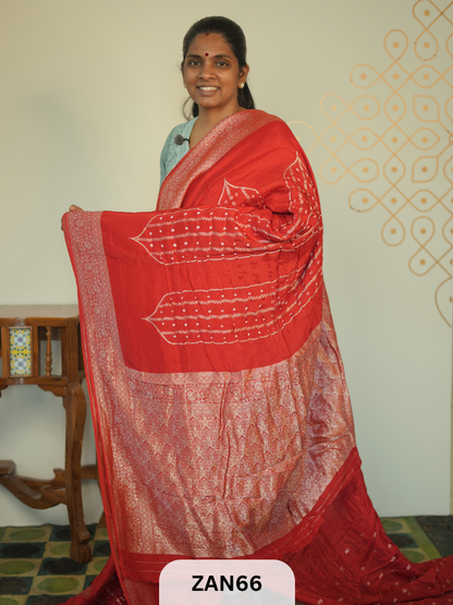 BANARASI BANDHINI SAREE