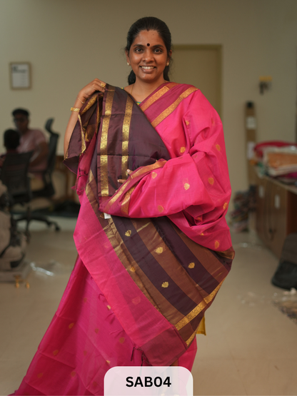 RETTAPET BORDER-RANI PINK