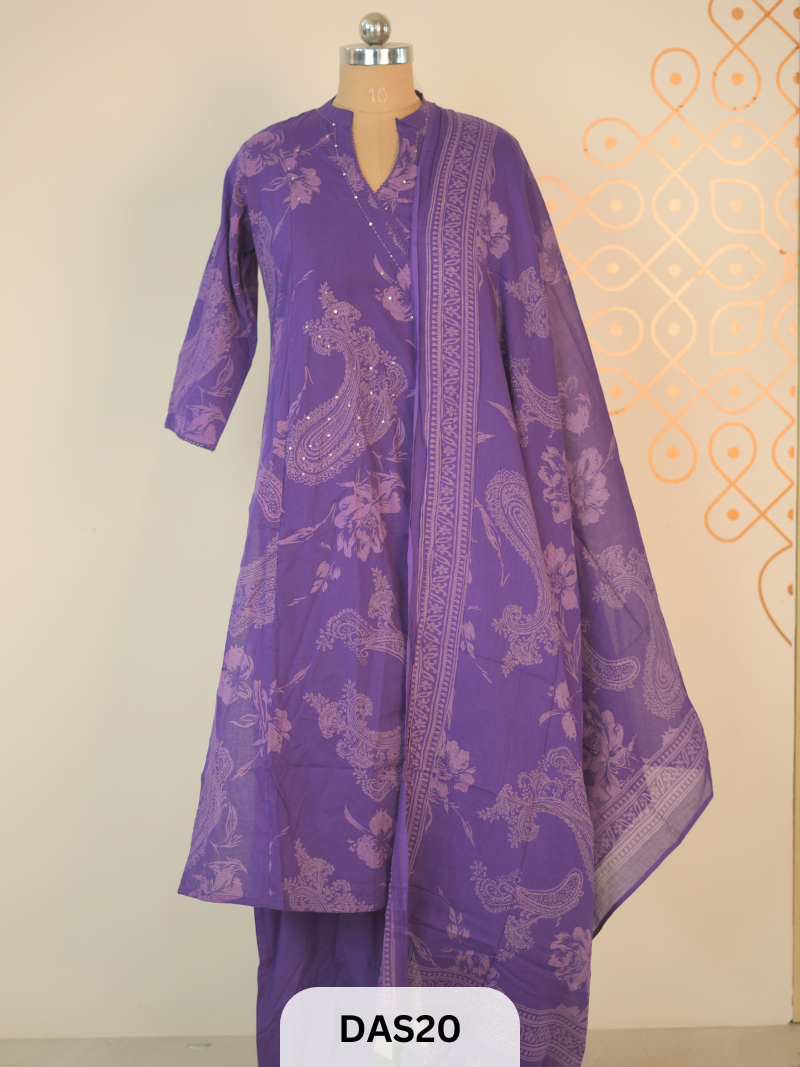 PURE MUL 3PCS SALWAR SUIT