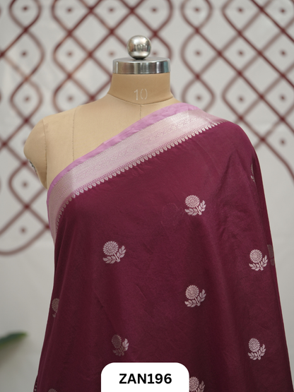 Kora Organza - The Rare Burgundy Shade